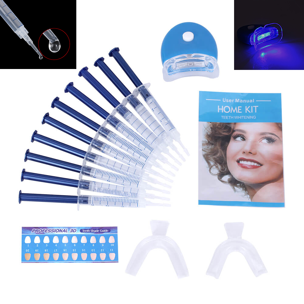 Teeth Whitening (Bleaching) - 1 conjunto de clareamento dental com