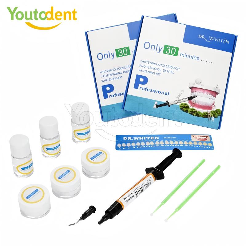 Teeth Whitening Before And After - Kit de clareamento dental 35% peróxido