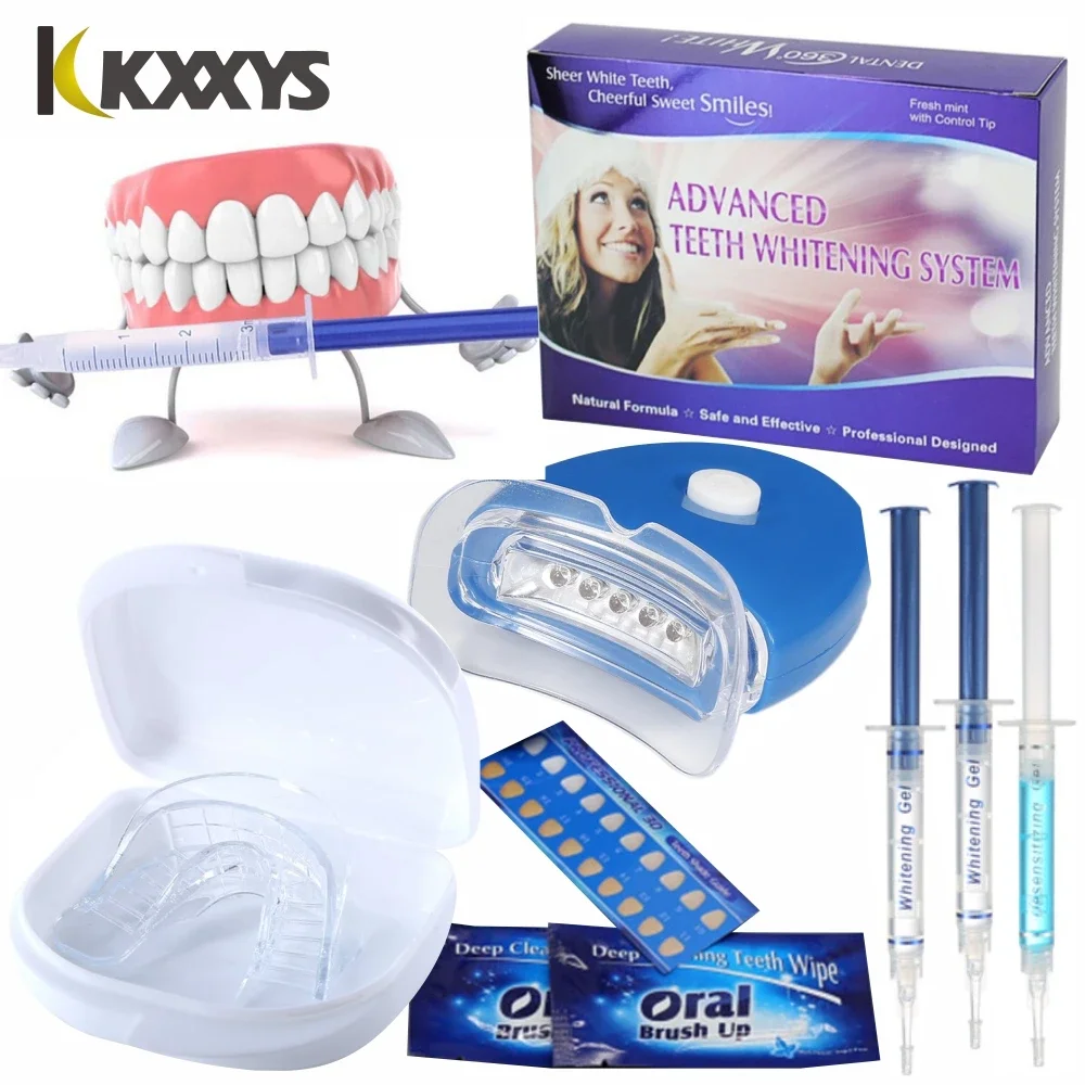 Teeth Whitening Kit - Aparador de Barba e Corpo com