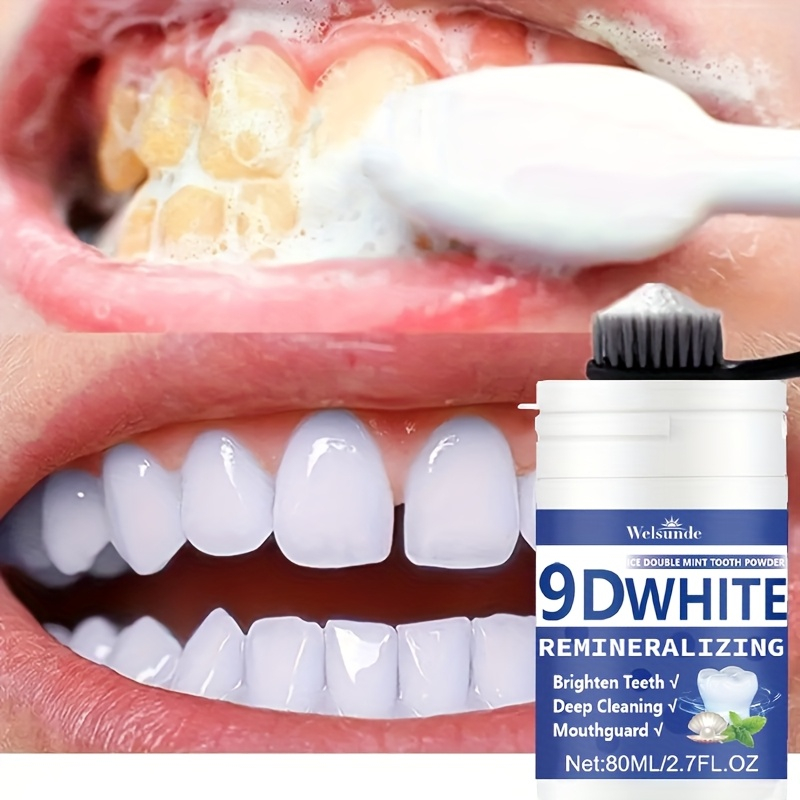 Pó de dente hidroxapatite remo - Teeth Whitening Singapore avaliação e preço