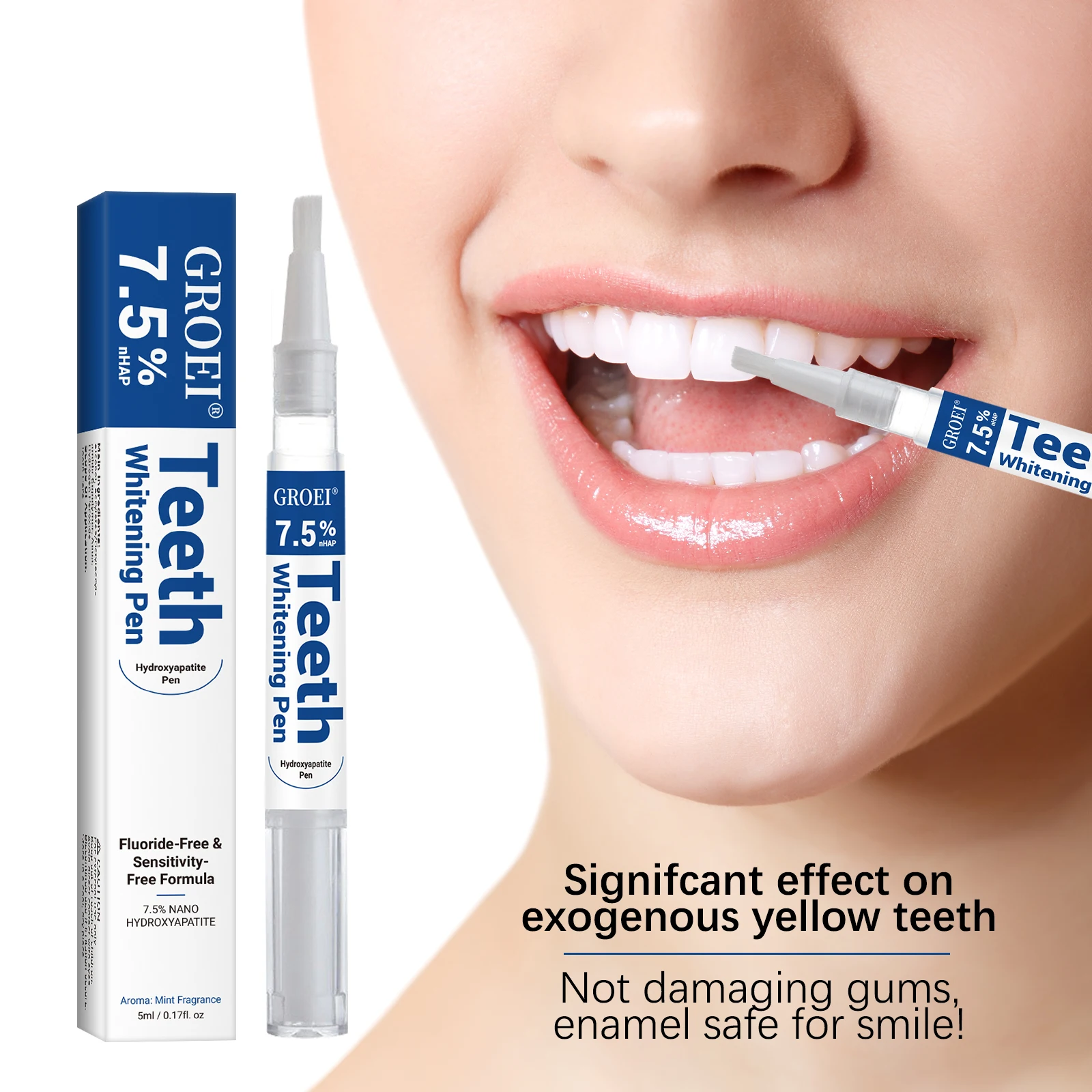 Caneta branqueadora de dente h - Teeth Whitening Before And After avaliação e preço