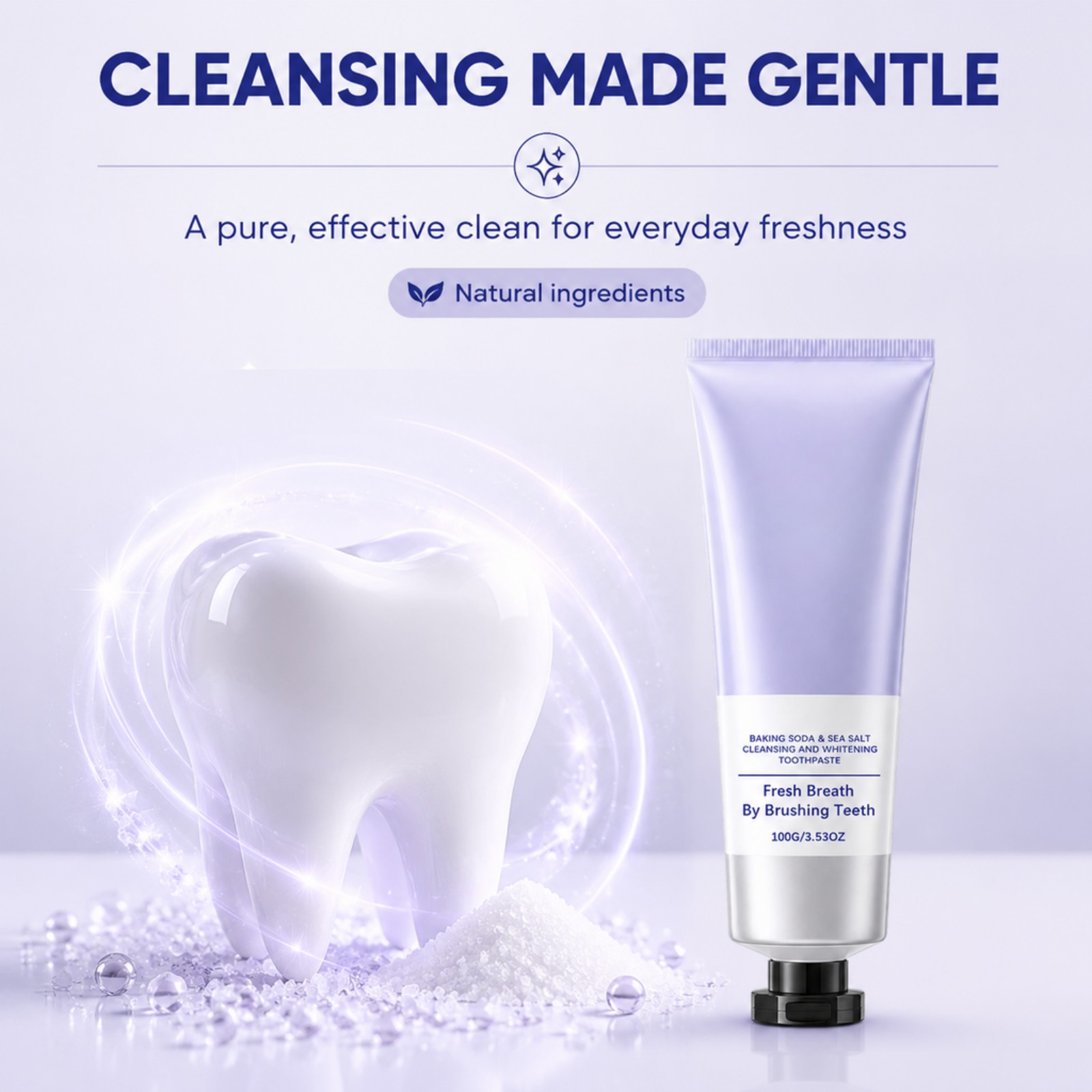 Pasta de Dente com Bicarbonato - Teeth Whitening Baking Soda avaliação e preço