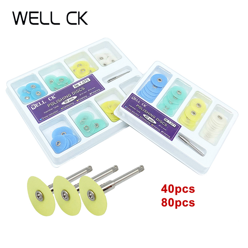 Well ck 40/80 pçs discos de po - Teeth Whitening Kit avaliação e preço