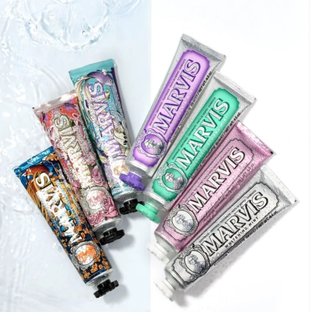 Pasta de Dente Original Marvis - Teeth Whitening Marvis Toothpaste avaliação e preço