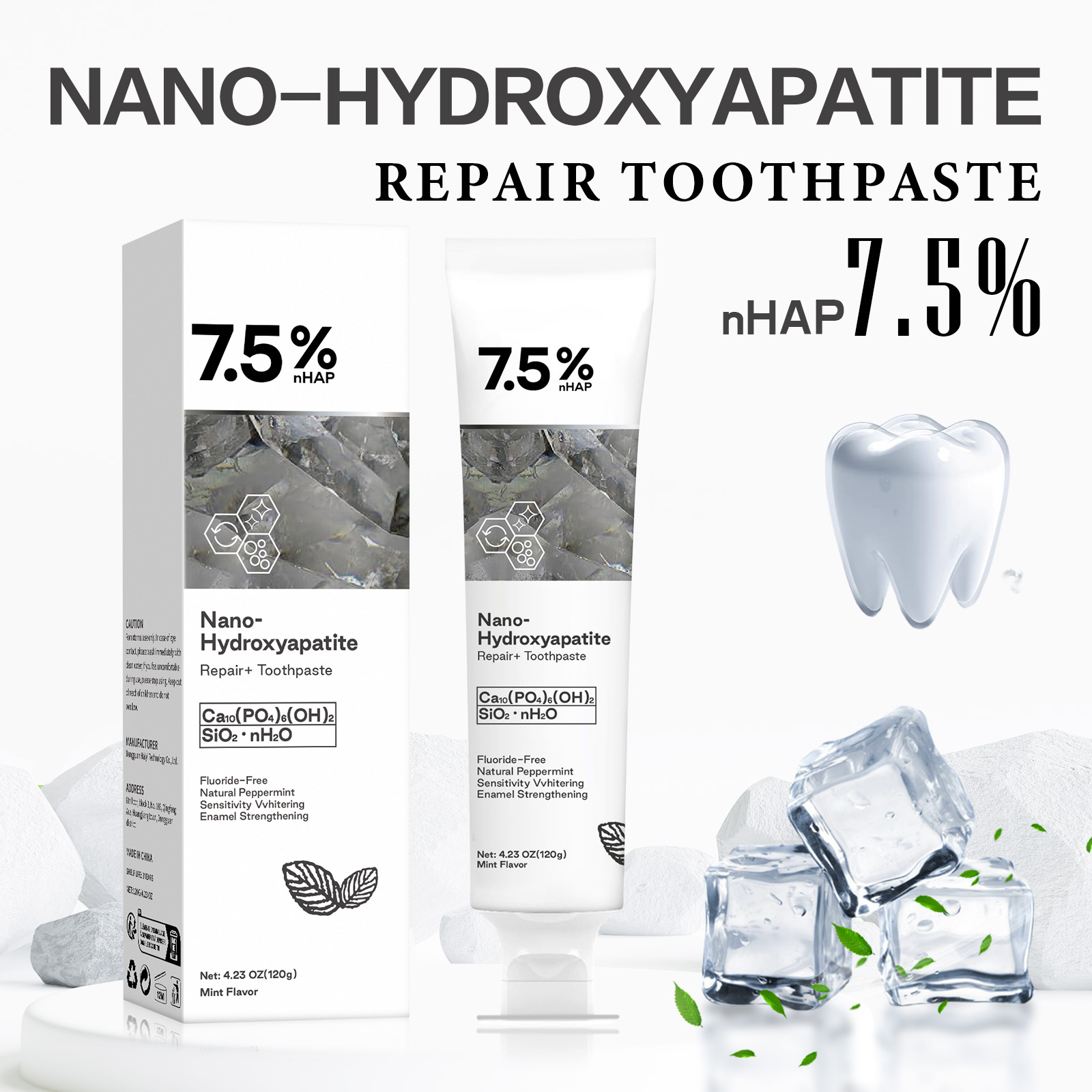 Pasta de Dente com Nano Hidrox - Teeth Whitening Cream avaliação e preço