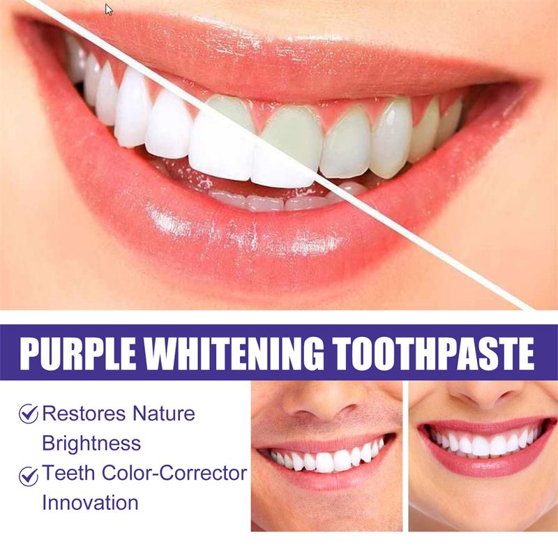 Pasta de Dente Roxa 9D para Cl - Teeth Whitening Cream avaliação e preço