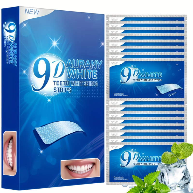 21 pares de tiras de clareamen - Teeth Whitening Before And After avaliação e preço