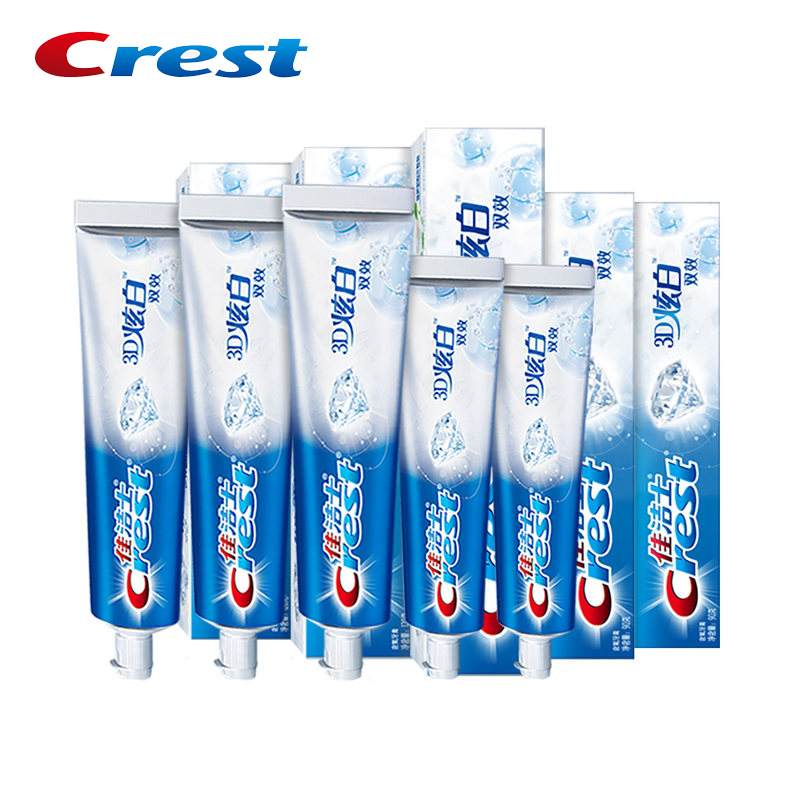 Crest 3d mica creme dental flu - Teeth Whitening Paste avaliação e preço