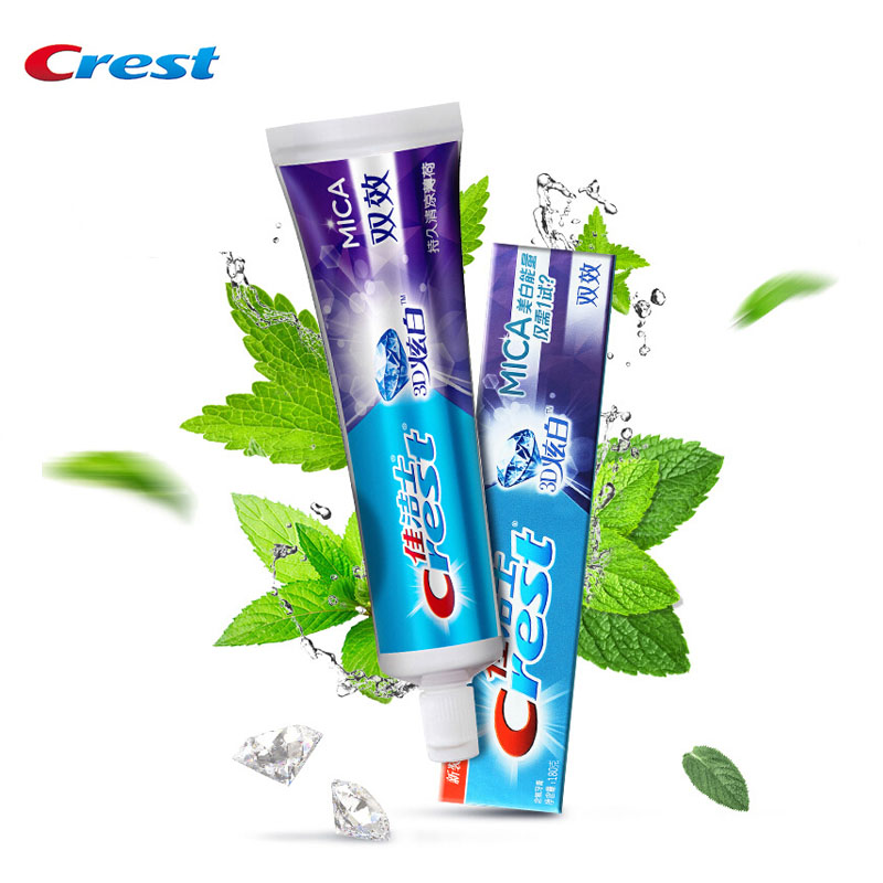 Crest 3d mica creme dental flu - Teeth Whitening Paste avaliação e preço