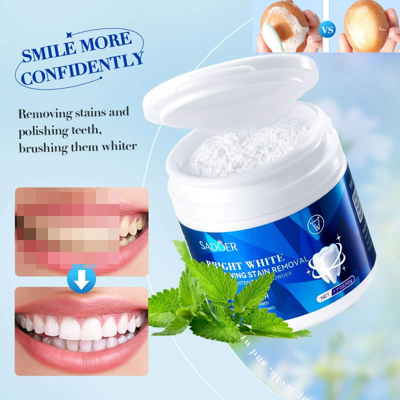 Dentes branqueamento em pó bra - Teeth Whitening Baking Soda avaliação e preço