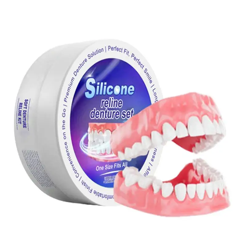 Conjunto de dentadura de silic - Teeth Whitening Kit avaliação e preço
