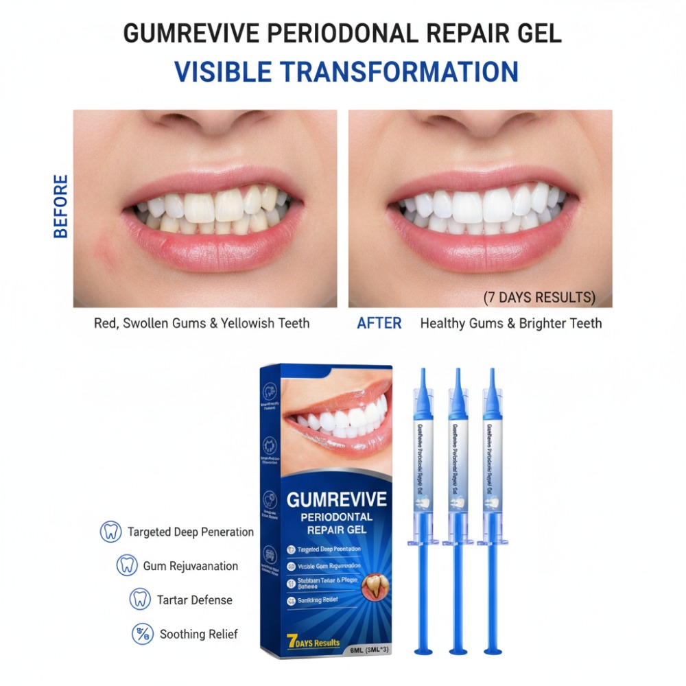 Gel Reparador Periodontal GUMR - Teeth Whitening Before And After avaliação e preço