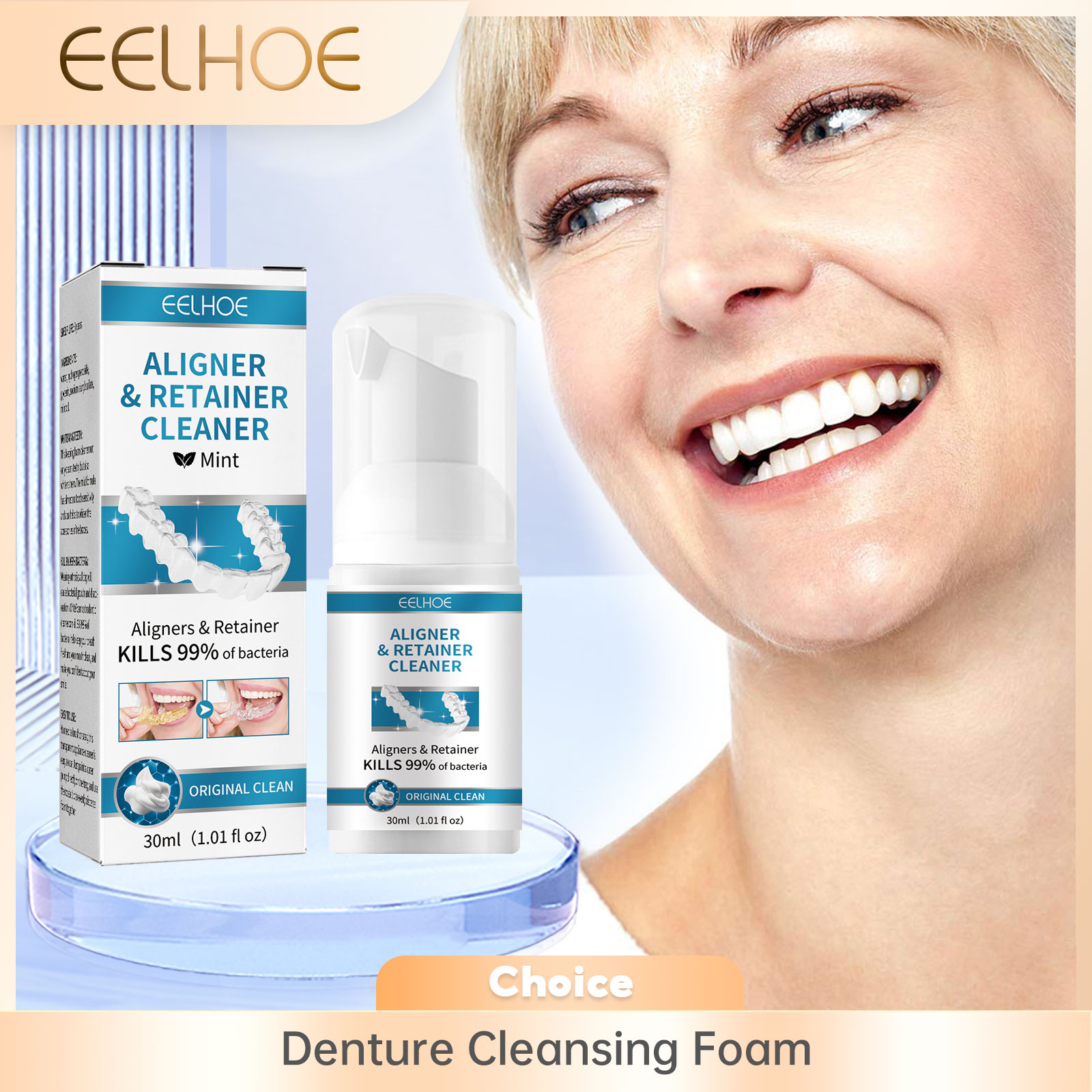 Alinhador de espuma para limpe - Teeth Whitening Cream avaliação e preço