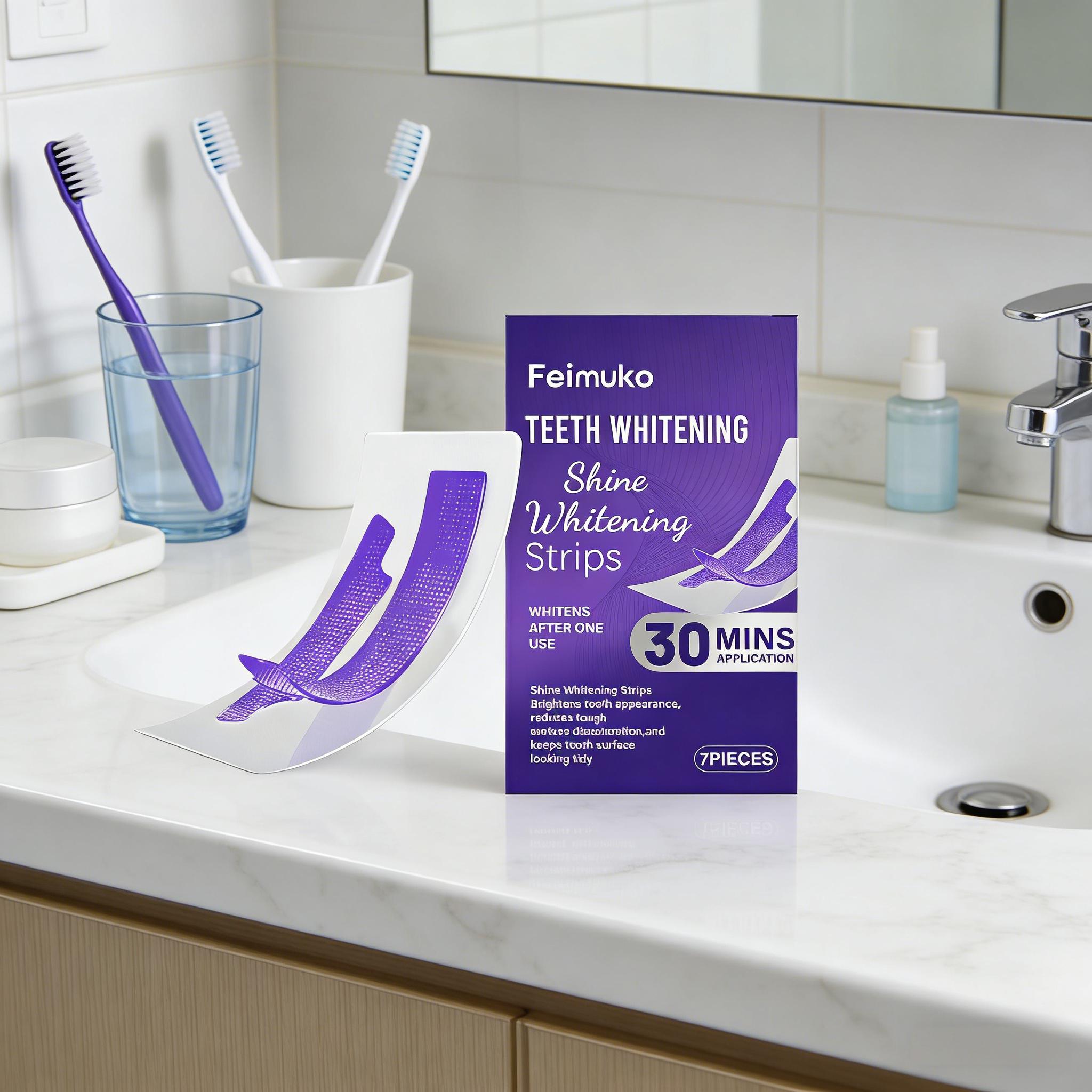 Tiras de Clareamento Dental qu - Teeth Whitening (Bleaching) avaliação e preço